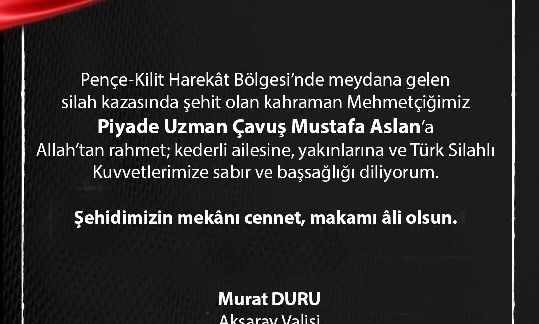 Aksaray Valisi Murat Duru,