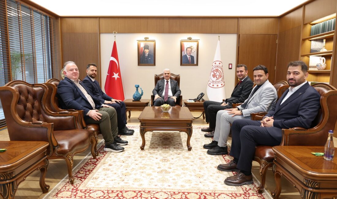 Vali Akın, Veteriner Hekimleri Odası Heyetini Makamında Kabul Etti Konya Valisi İbrahim Akın,