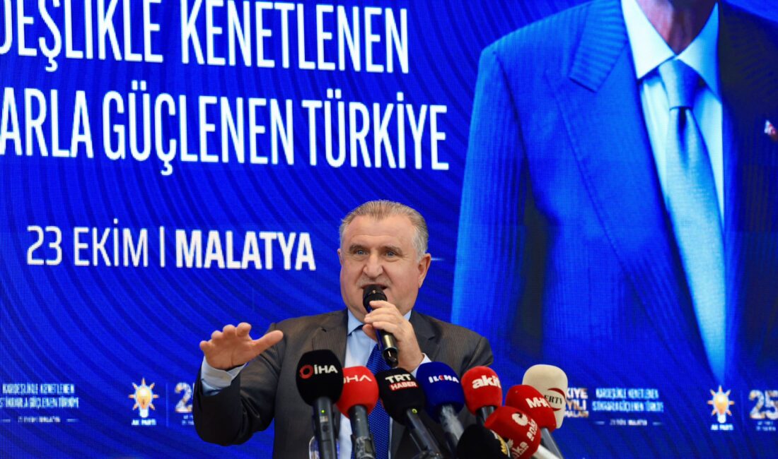Bakan Bak Malatya’da Gençlere Seslendi: Cudi’de Artık Roket Değil Raket Sesleri Yükseliyor Malatya’da düzenlenen ‘Türkiye Yüzyılı