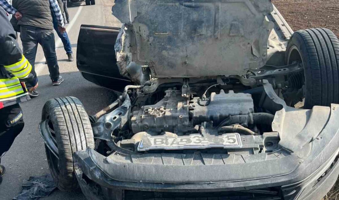 Van’ın Gevaş ilçesinde otomobilin