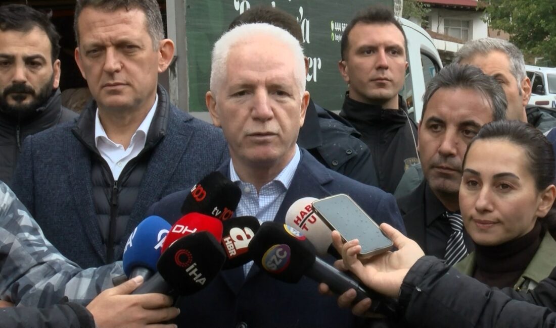 İstanbul Valisi Davut Gül’den Beykoz’da Hasar Tespiti Ve Yağış Uyarısı İstanbul Valisi Davut Gül,