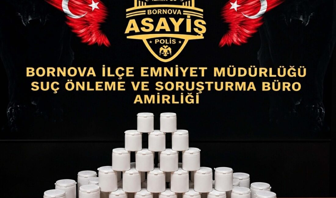 İzmir’in Bornova ilçesinde emniyet