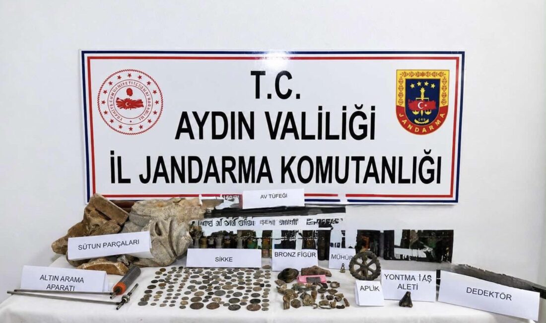 Aydın’ın Karacasu ilçesinde jandarma