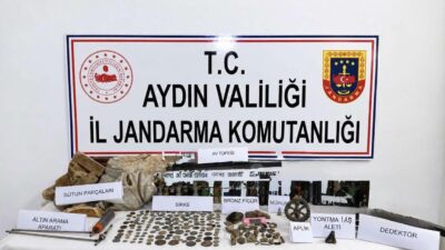 Aydın’ın Karacasu ilçesinde jandarma ekiplerinin