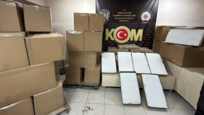 İzmir Cumhuriyet Başsavcılığı koordinesinde Kaçakçılık