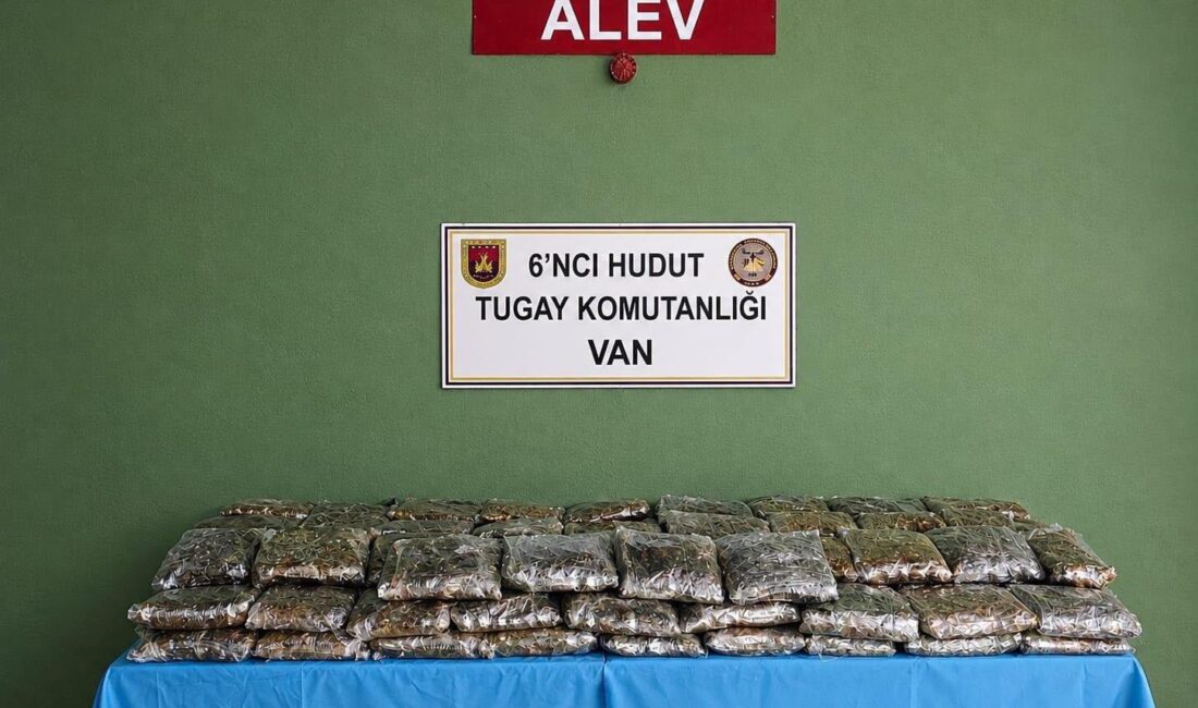 Van Sınır Hattında Dev Uyuşturucu Operasyonu Milli Savunma Bakanlığı (MSB),
