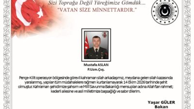Irak’ın kuzeyindeki Pençe-Kilit operasyon sahasında