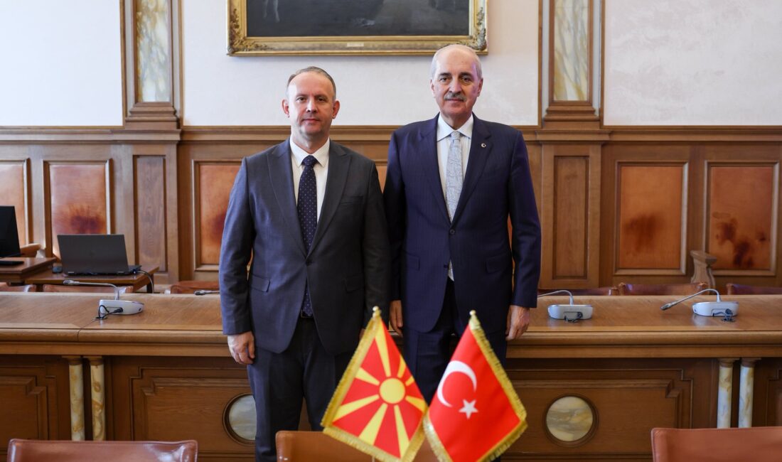 TBMM Başkanı Kurtulmuş, Kuzey Makedonyalı Mevkidaşı Gaşi İle Görüştü Avrupa Parlamento Başkanları Konferansı