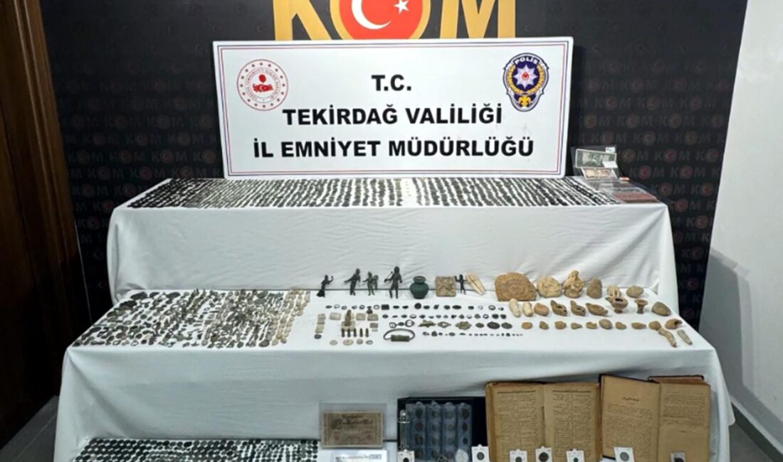 Tekirdağ’da emniyet güçleri tarafından