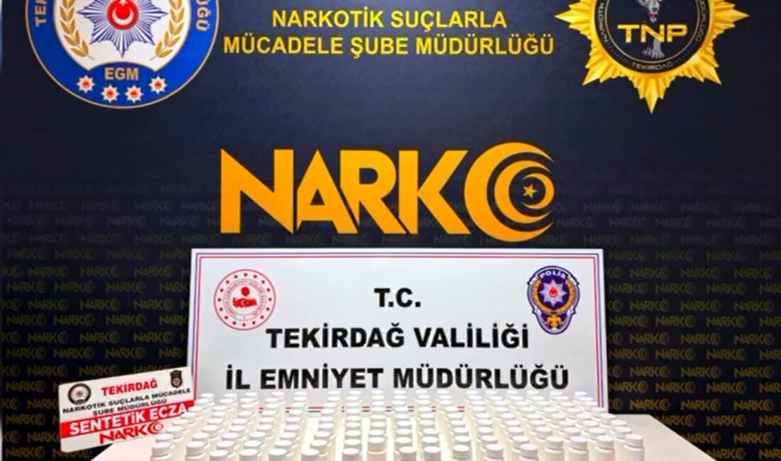 Tekirdağ’da Uyuşturucu Satıcılarına Şafak Operasyonu: 25 Tutuklama TEKİRDAG / TEKHA Tekirdağ’da