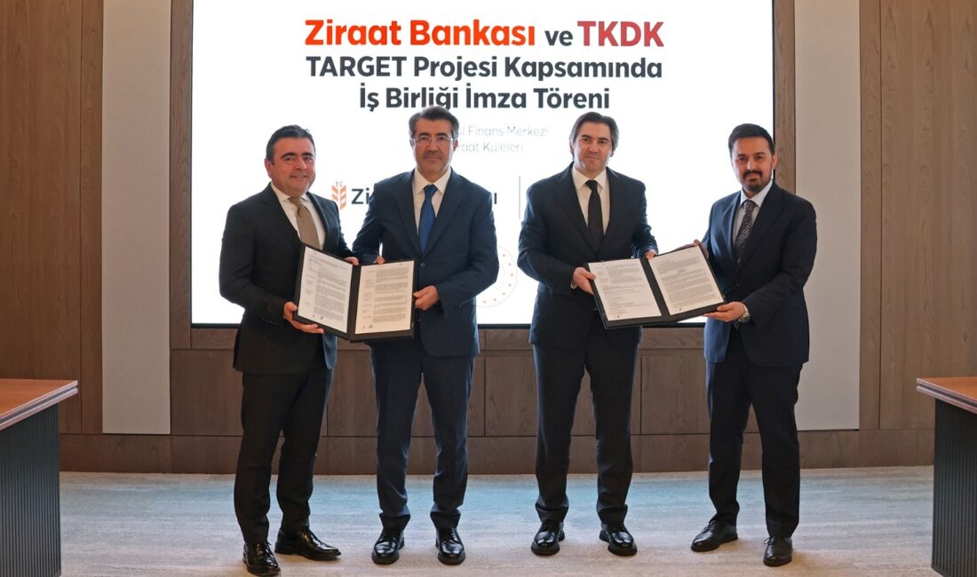Tarım Ve Gıda Sektörüne 10 Milyon Dolarlık Finansman Protokolü Tarım ve Kırsal Kalkınmayı