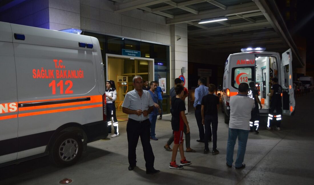 Siirt’in Baykan ilçesinde gece