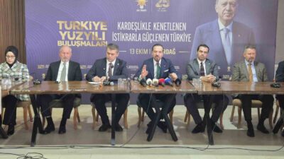 Tekirdağ’da konuşan AK Parti Genel