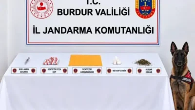Burdur’un Ağlasun ilçesinde jandarma ekiplerinin
