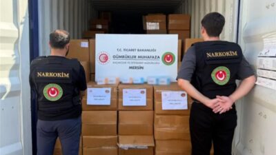 Ticaret Bakanlığı Gümrük Muhafaza ekipleri,