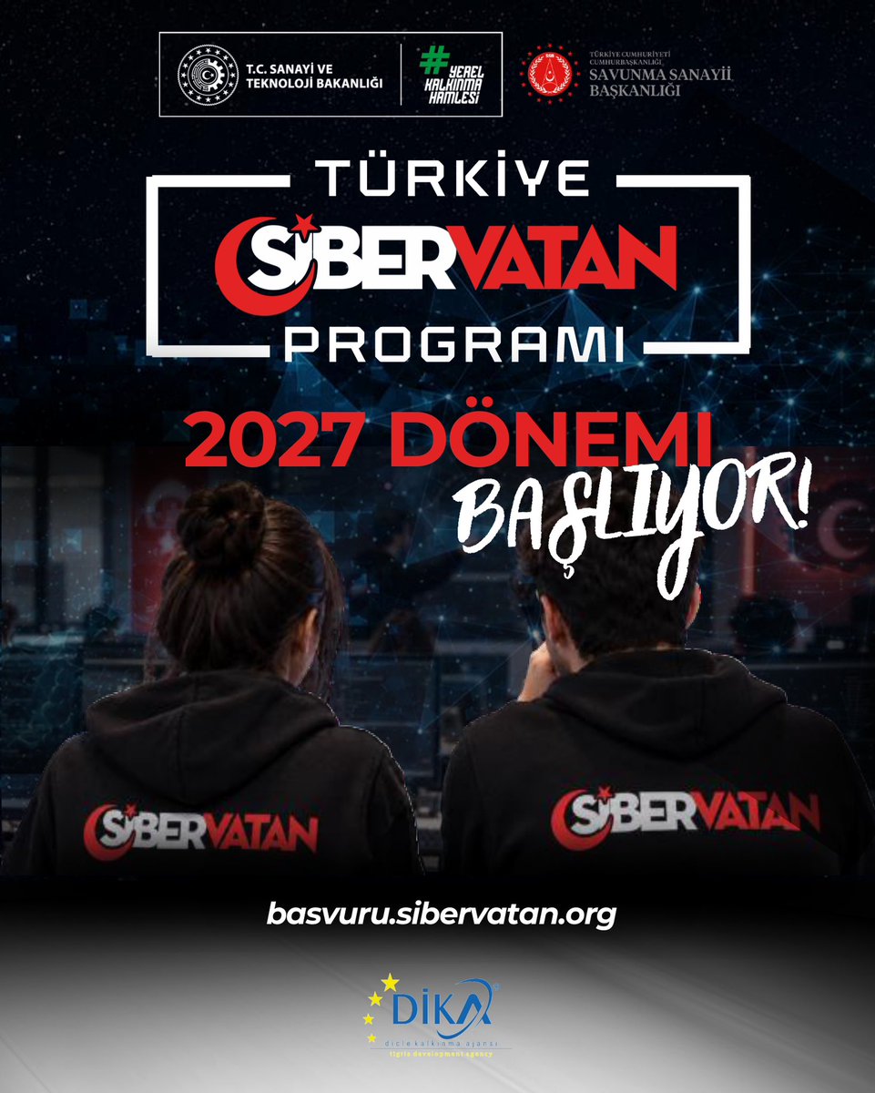 Türkiye Siber Vatan Programı 2027 Dönemi Başvuruları Başladı