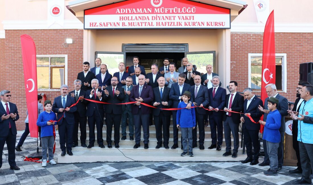 Adıyaman’da Hayırseverlerin Katkılarıyla İnşa Edilen İki Dini Tesis Dualarla Hizmete Açıldı Hollanda Diyanet Vakfı’nın destekleriyle
