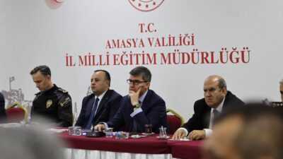 Amasya Valisi Önder Bakan başkanlığında