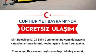 Siirt Valiliği, 29 Ekim Cumhuriyet