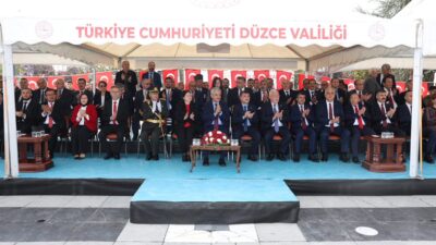 Düzce’de 29 Ekim Cumhuriyet Bayramı,